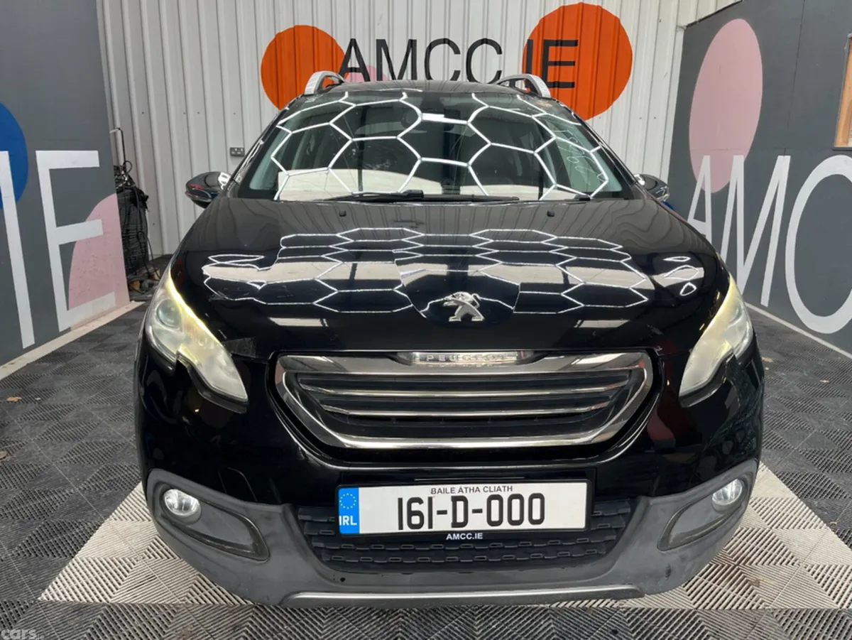 Peugeot 2008 SUV, Petrol, 2016, Black