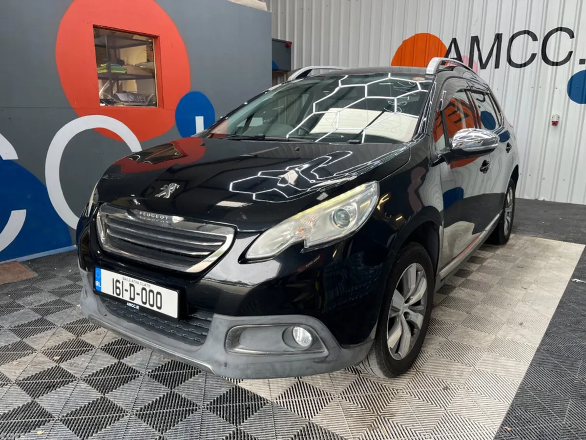 Peugeot 2008 SUV, Petrol, 2016, Black