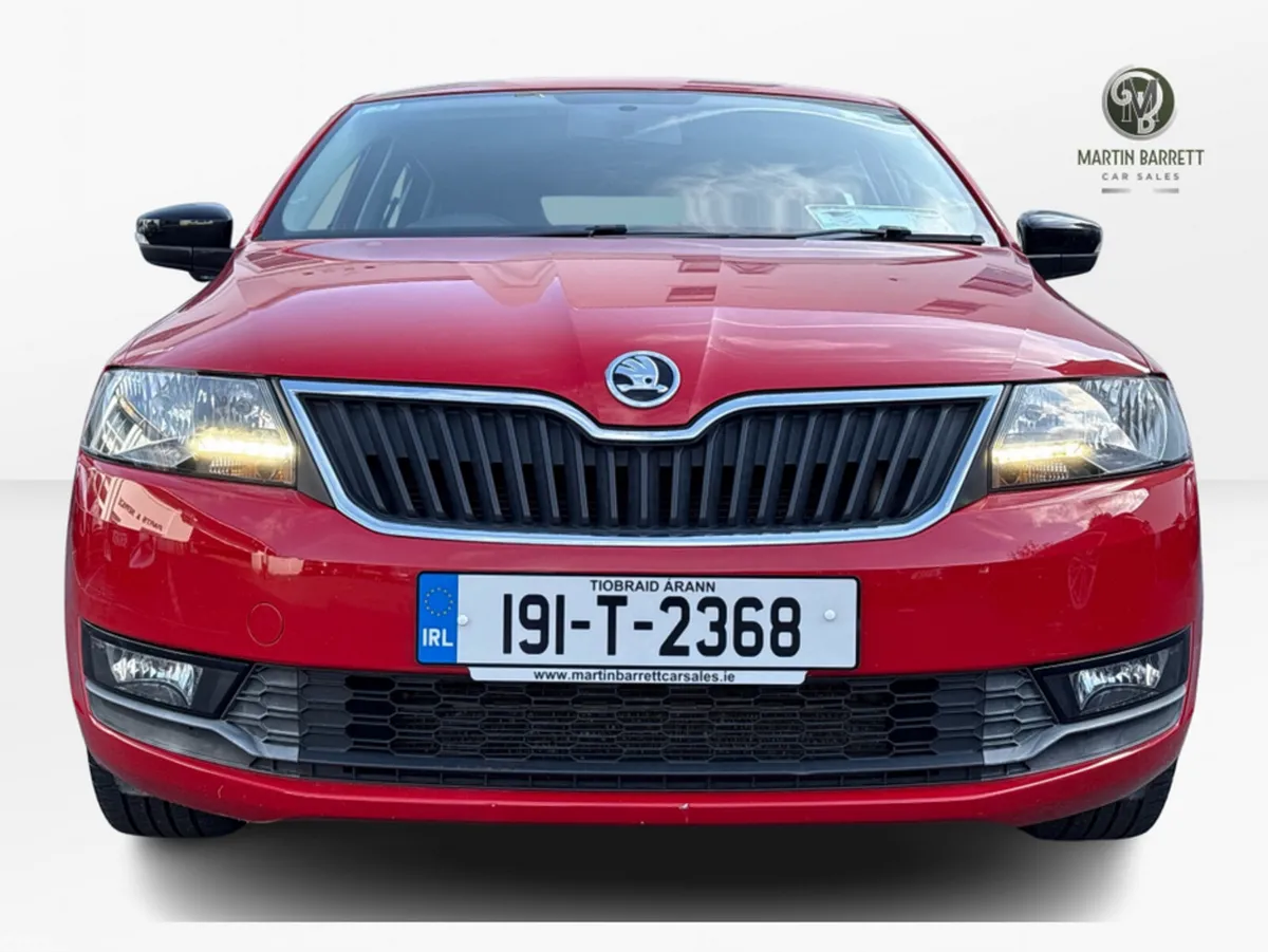 Skoda Rapid Saloon, Petrol, 2019, Red