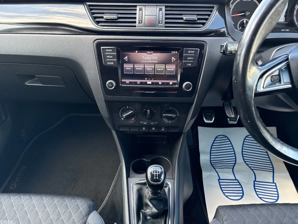 Skoda Rapid Saloon, Petrol, 2019, Red