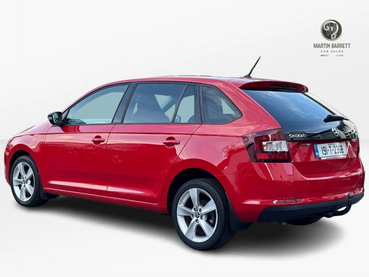 Skoda Rapid Saloon, Petrol, 2019, Red