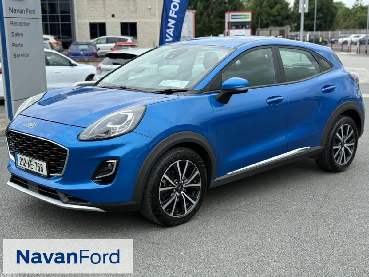 Ford Puma SUV, Petrol Hybrid, 2021, Blue