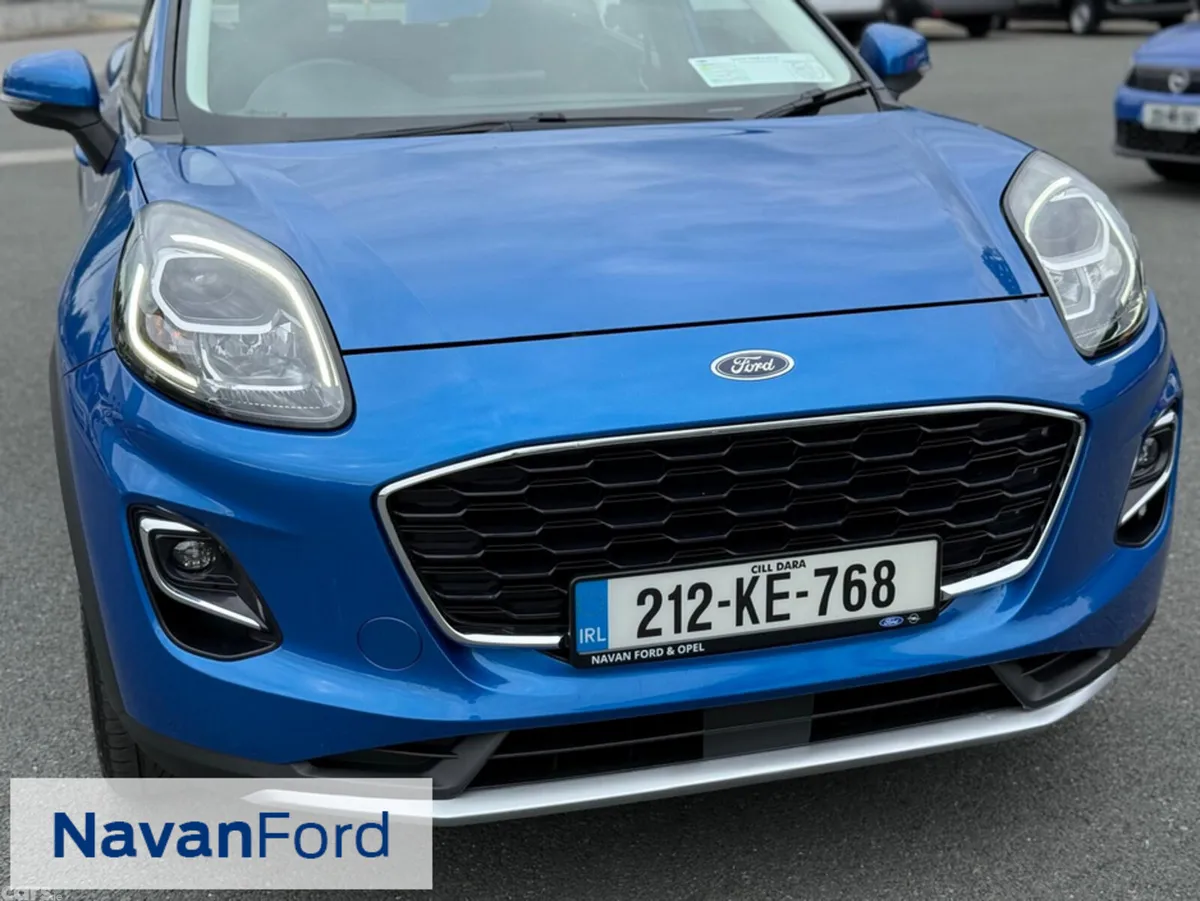 Ford Puma SUV, Petrol Hybrid, 2021, Blue