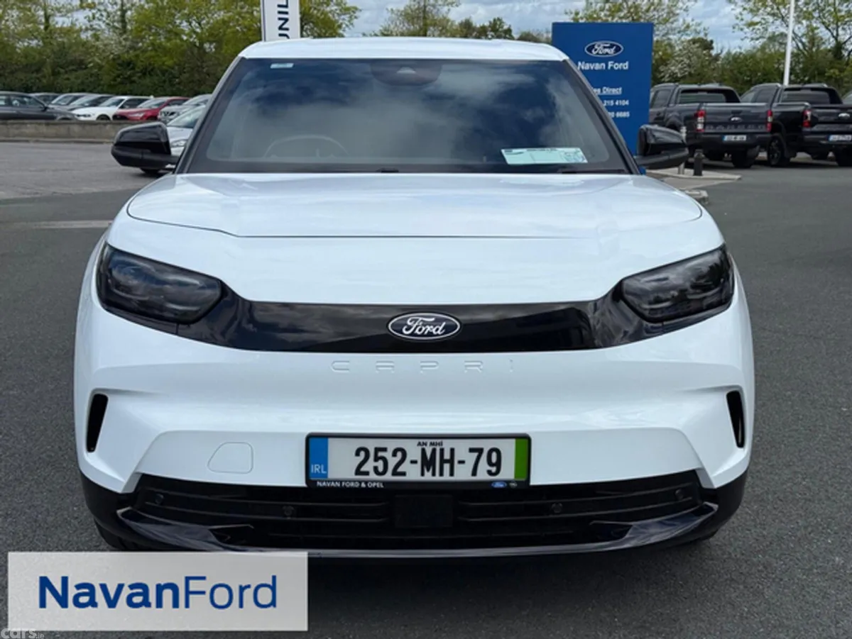 Ford Capri SUV, Electric, 2025, White