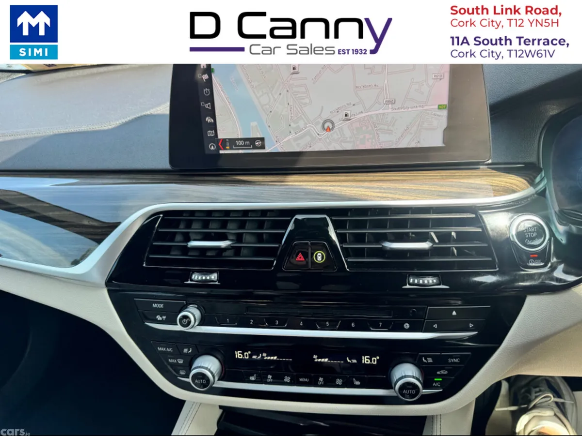 BMW 5-Series Saloon, Diesel, 2018, Blue