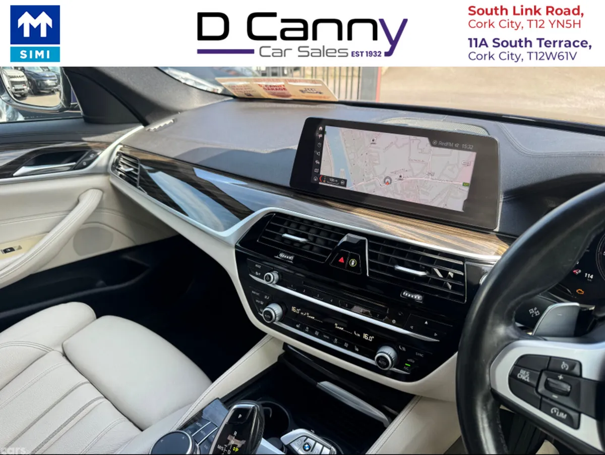 BMW 5-Series Saloon, Diesel, 2018, Blue