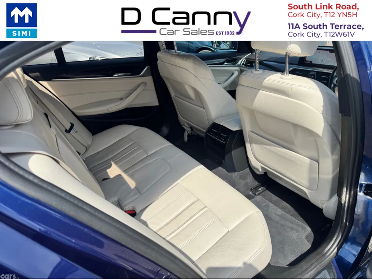BMW 5-Series Saloon, Diesel, 2018, Blue