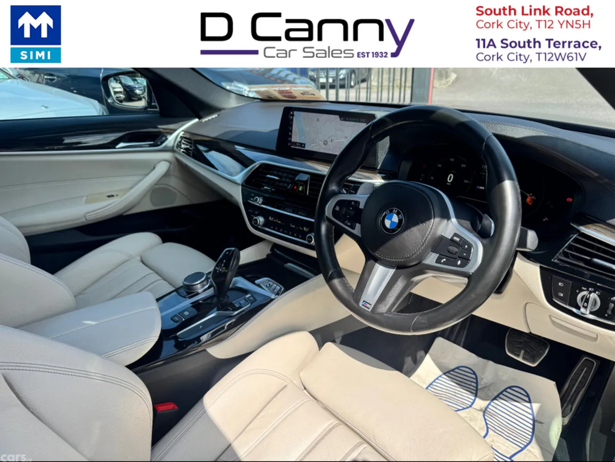 BMW 5-Series Saloon, Diesel, 2018, Blue