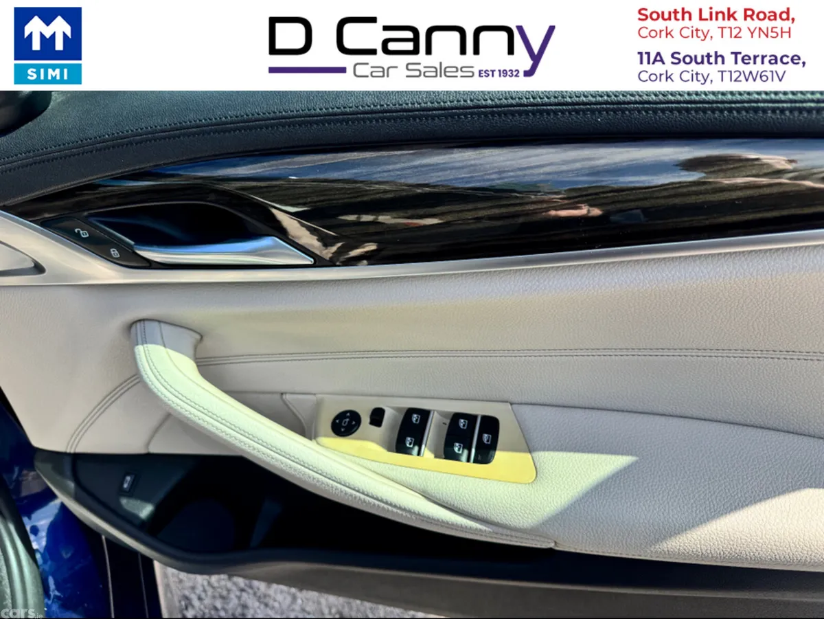 BMW 5-Series Saloon, Diesel, 2018, Blue