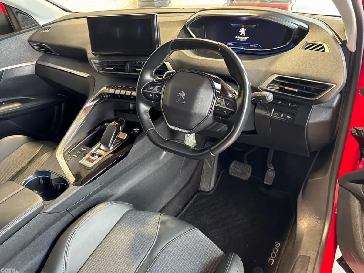 Peugeot 3008 MPV, Petrol Plug-in Hybrid, 2021, Red