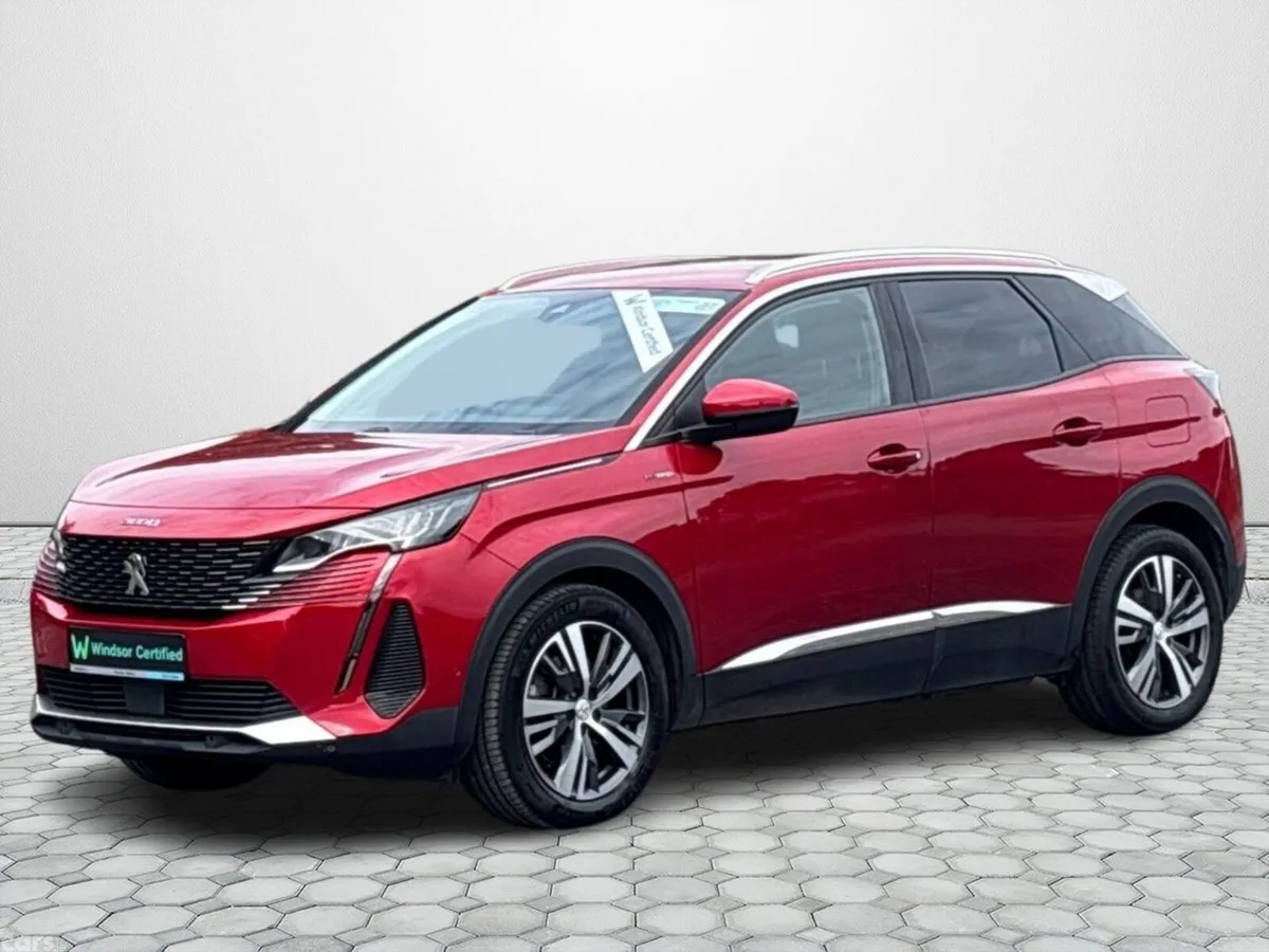 Peugeot 3008 MPV, Petrol Plug-in Hybrid, 2021, Red