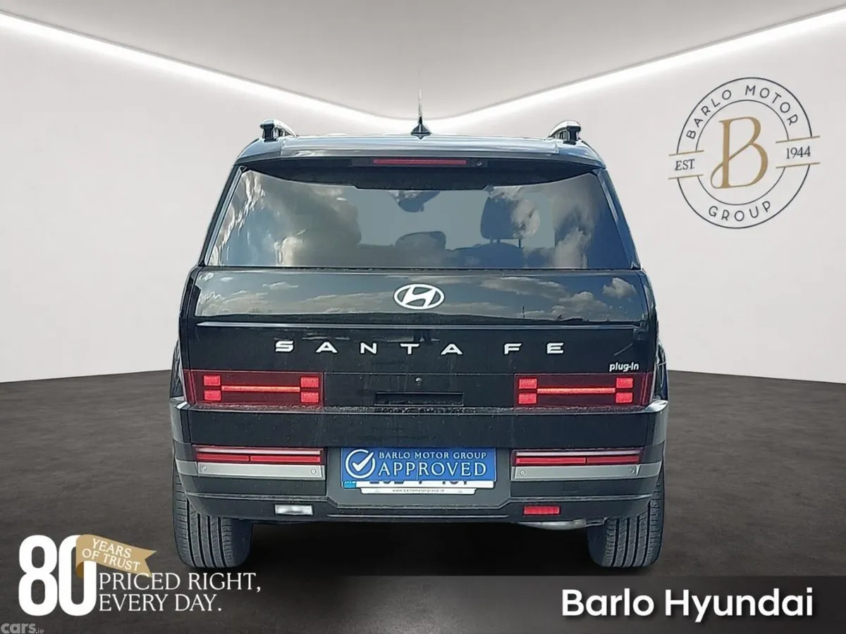 Hyundai Santa Fe SUV, Petrol Plug-in Hybrid, 2026, Black