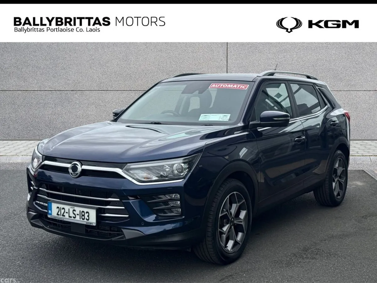 SsangYong Korando SUV, Diesel, 2021, Blue