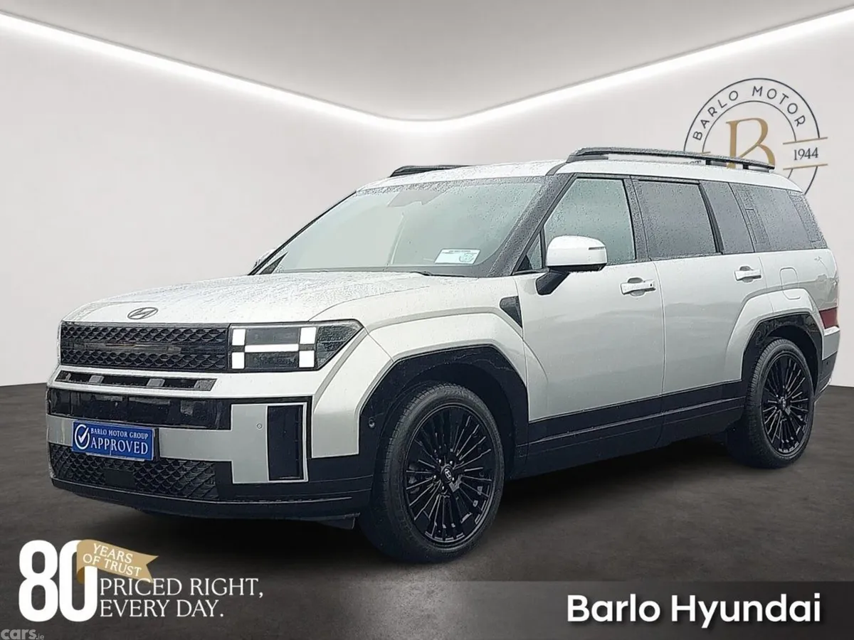 Hyundai Santa Fe SUV, Petrol Plug-in Hybrid, 2024, Silver