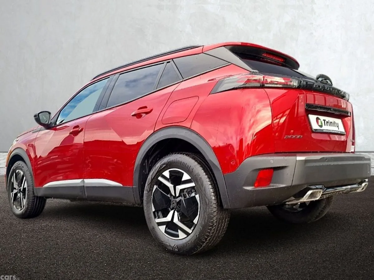 Peugeot 2008 SUV, Petrol Hybrid, 2027, Red