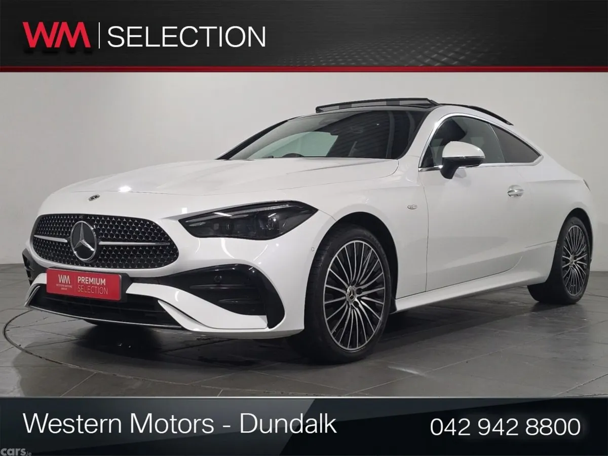 Mercedes-Benz CLE Coupe, Petrol Plug-in Hybrid, 2025, White