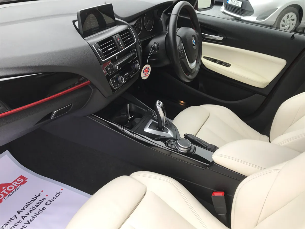 BMW 1-Series Hatchback, Petrol, 2015, Red