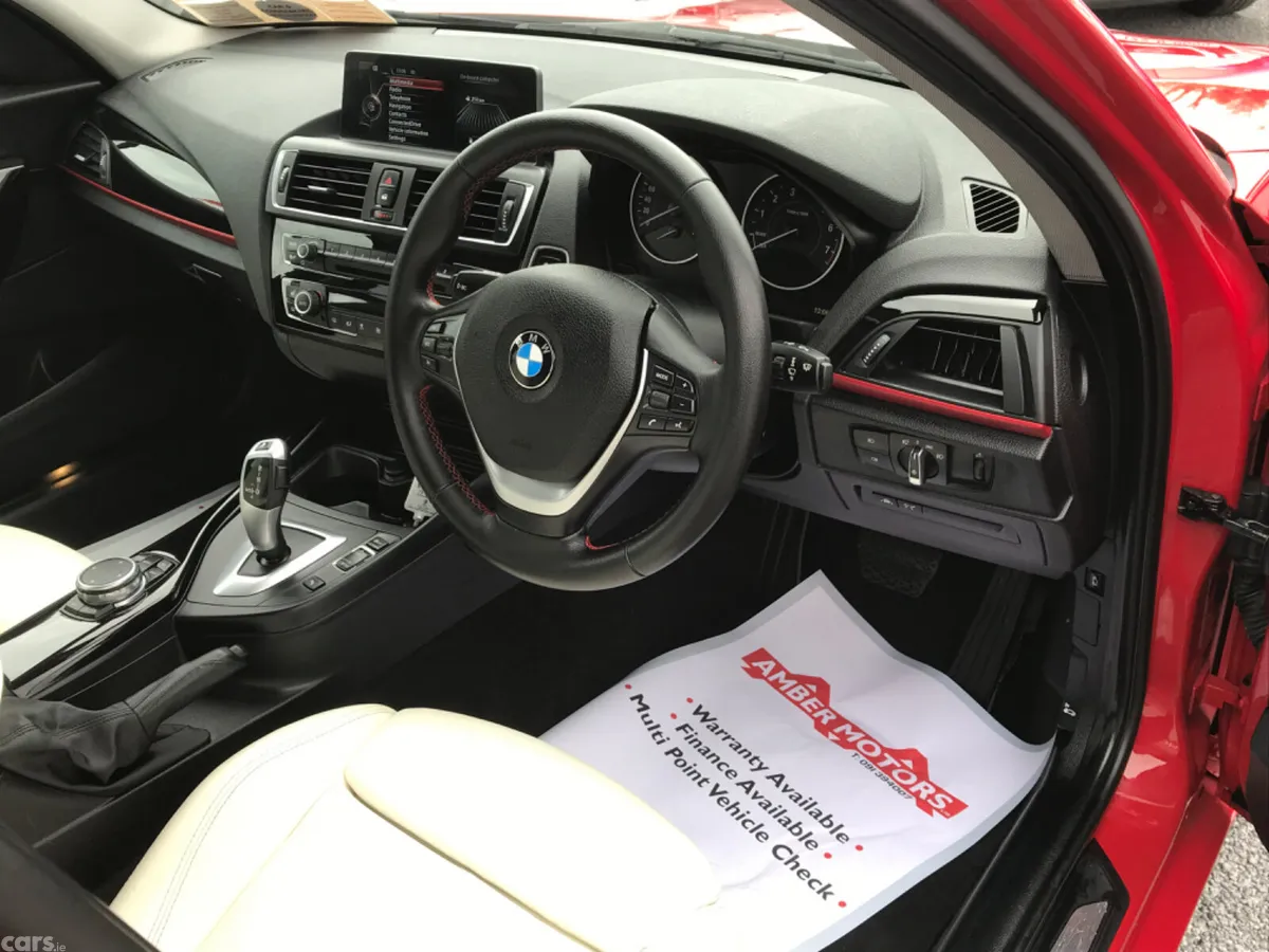 BMW 1-Series Hatchback, Petrol, 2015, Red