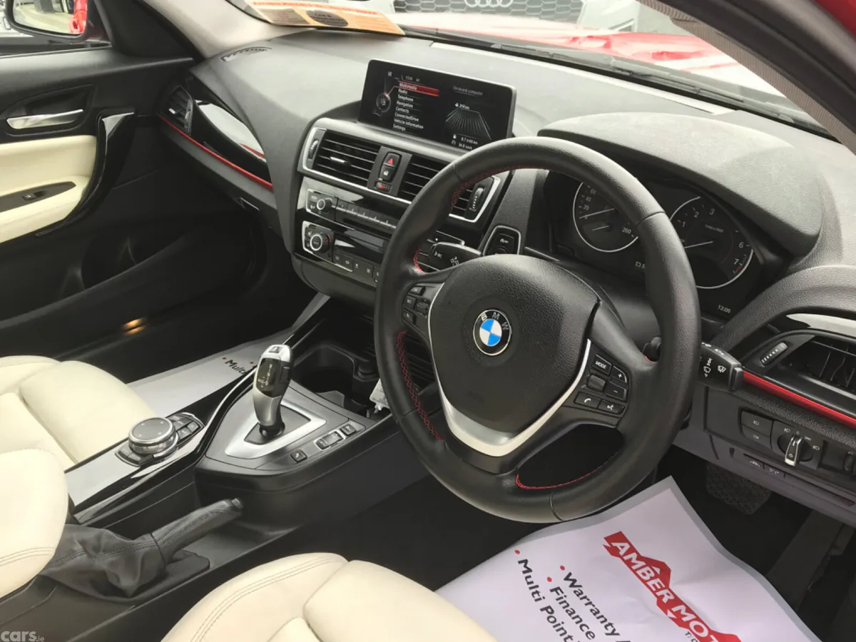 BMW 1-Series Hatchback, Petrol, 2015, Red