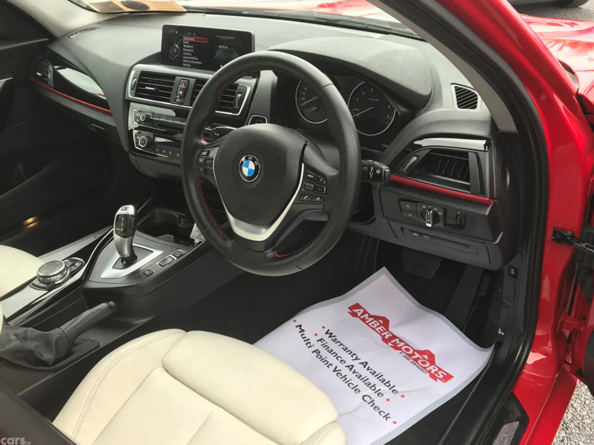 BMW 1-Series Hatchback, Petrol, 2015, Red