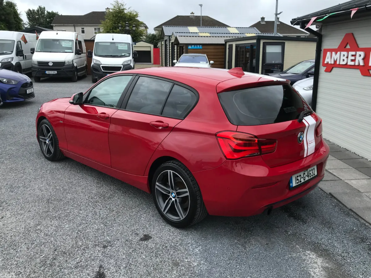 BMW 1-Series Hatchback, Petrol, 2015, Red