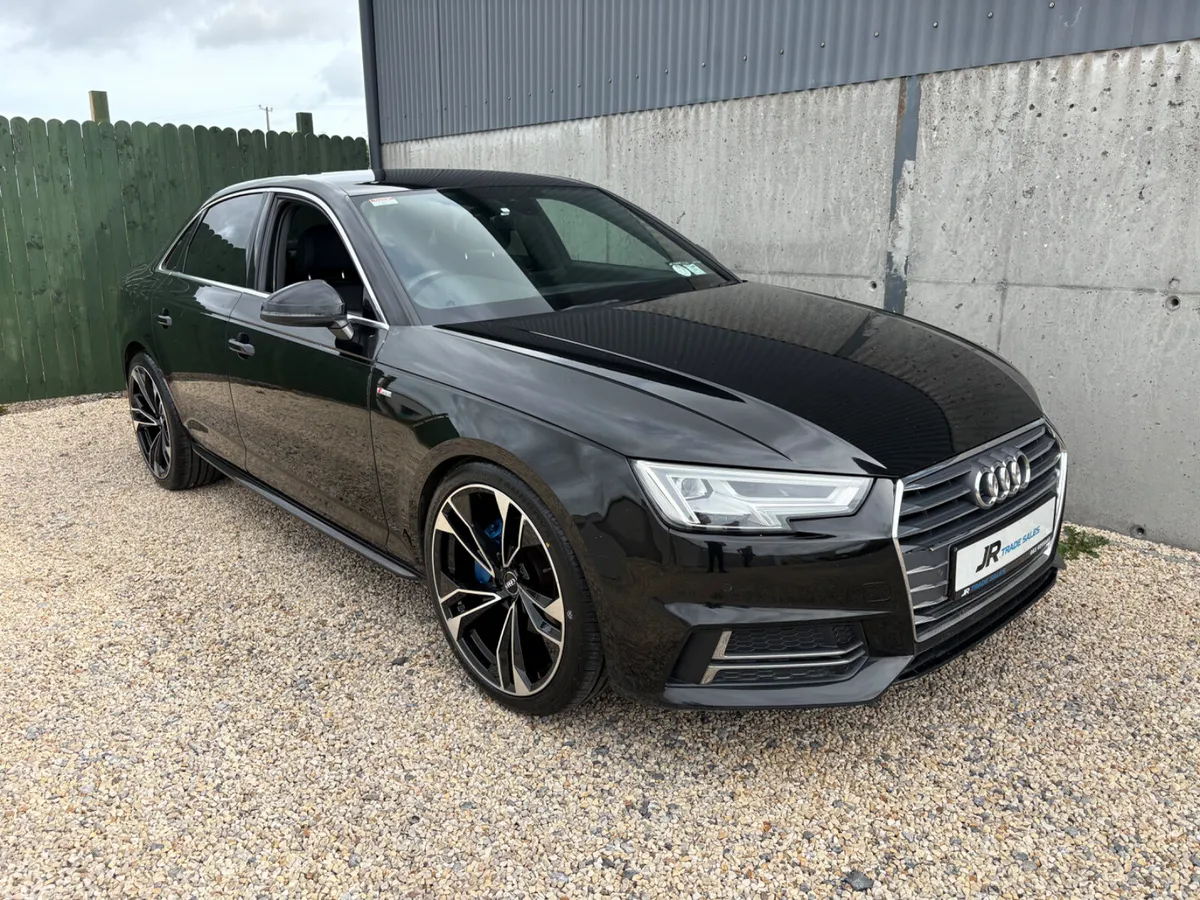 Audi A4 Saloon, Diesel, 2017, Black