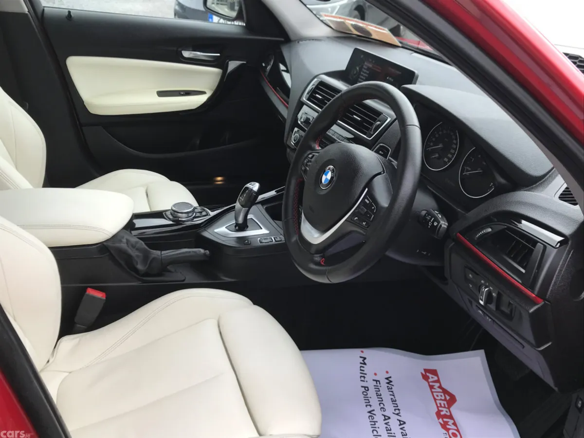 BMW 1-Series Hatchback, Petrol, 2015, Red