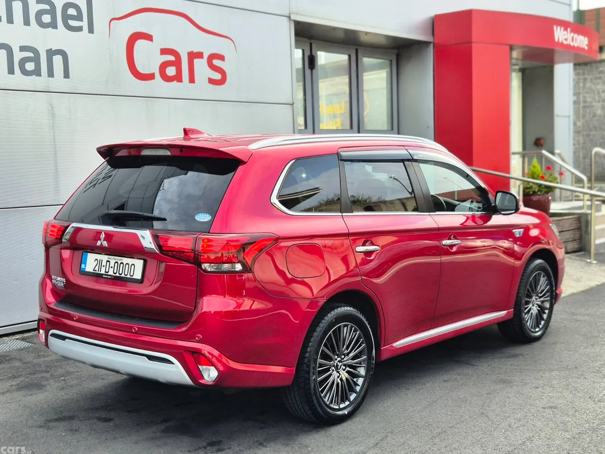 Mitsubishi Outlander SUV, Petrol Plug-in Hybrid, 2021, Red