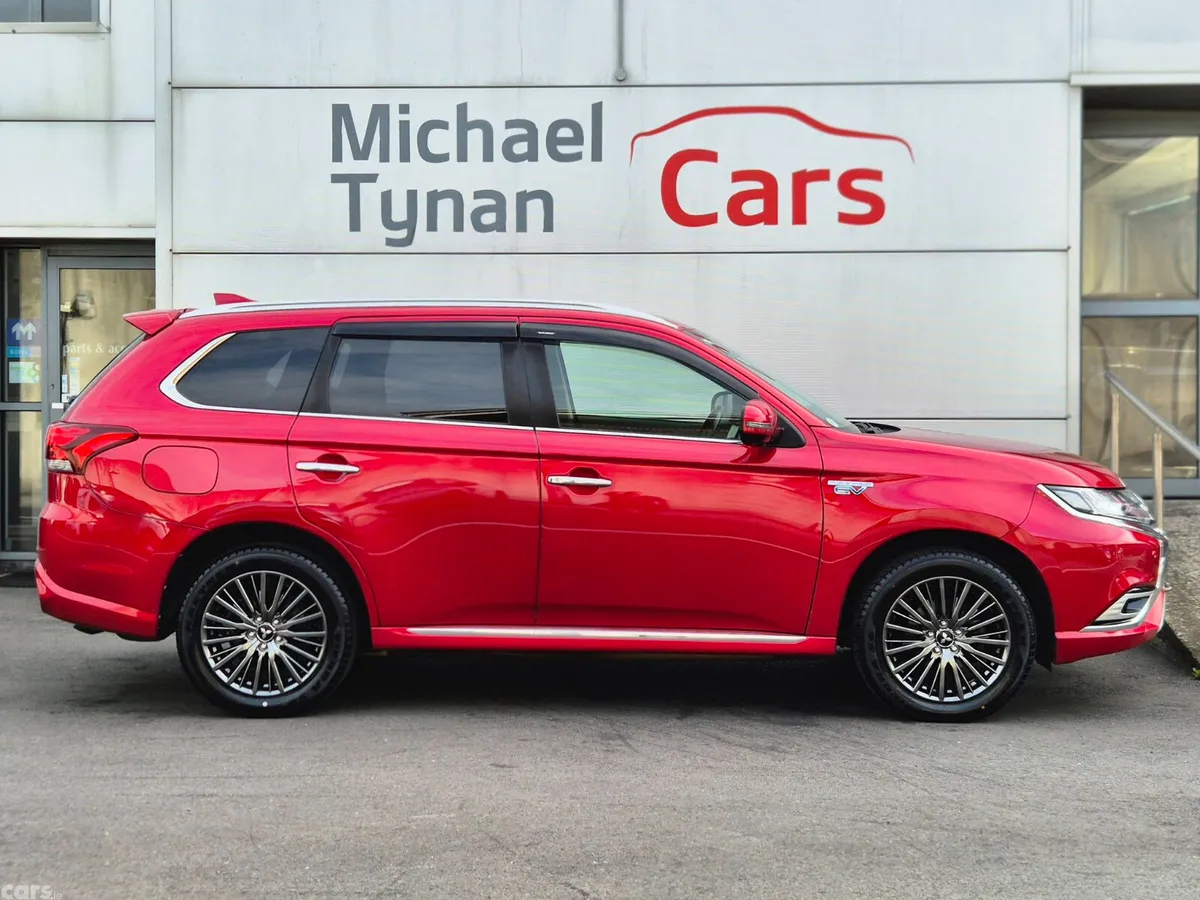 Mitsubishi Outlander SUV, Petrol Plug-in Hybrid, 2021, Red