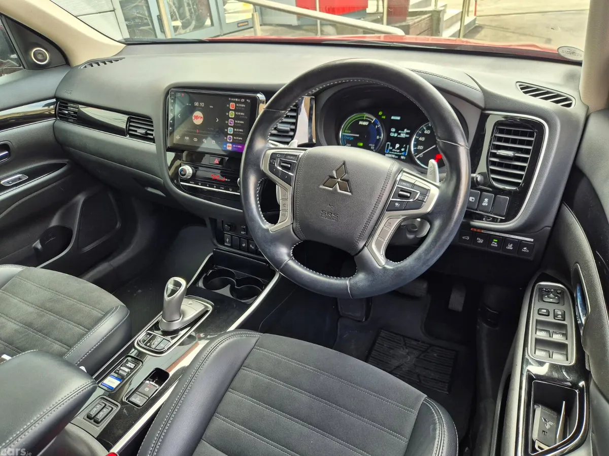 Mitsubishi Outlander SUV, Petrol Plug-in Hybrid, 2021, Red