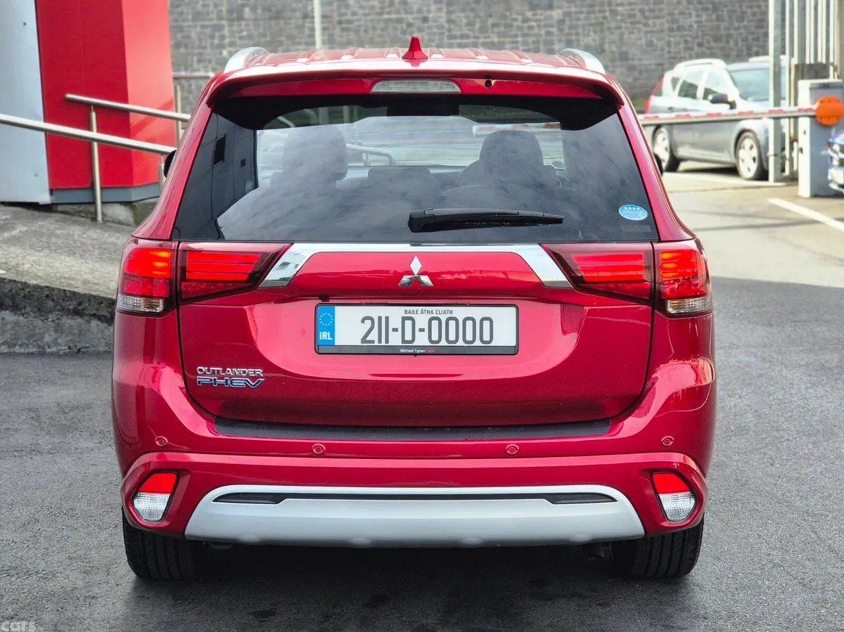 Mitsubishi Outlander SUV, Petrol Plug-in Hybrid, 2021, Red