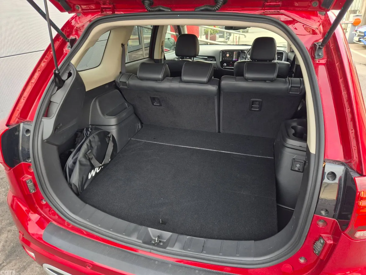 Mitsubishi Outlander SUV, Petrol Plug-in Hybrid, 2021, Red