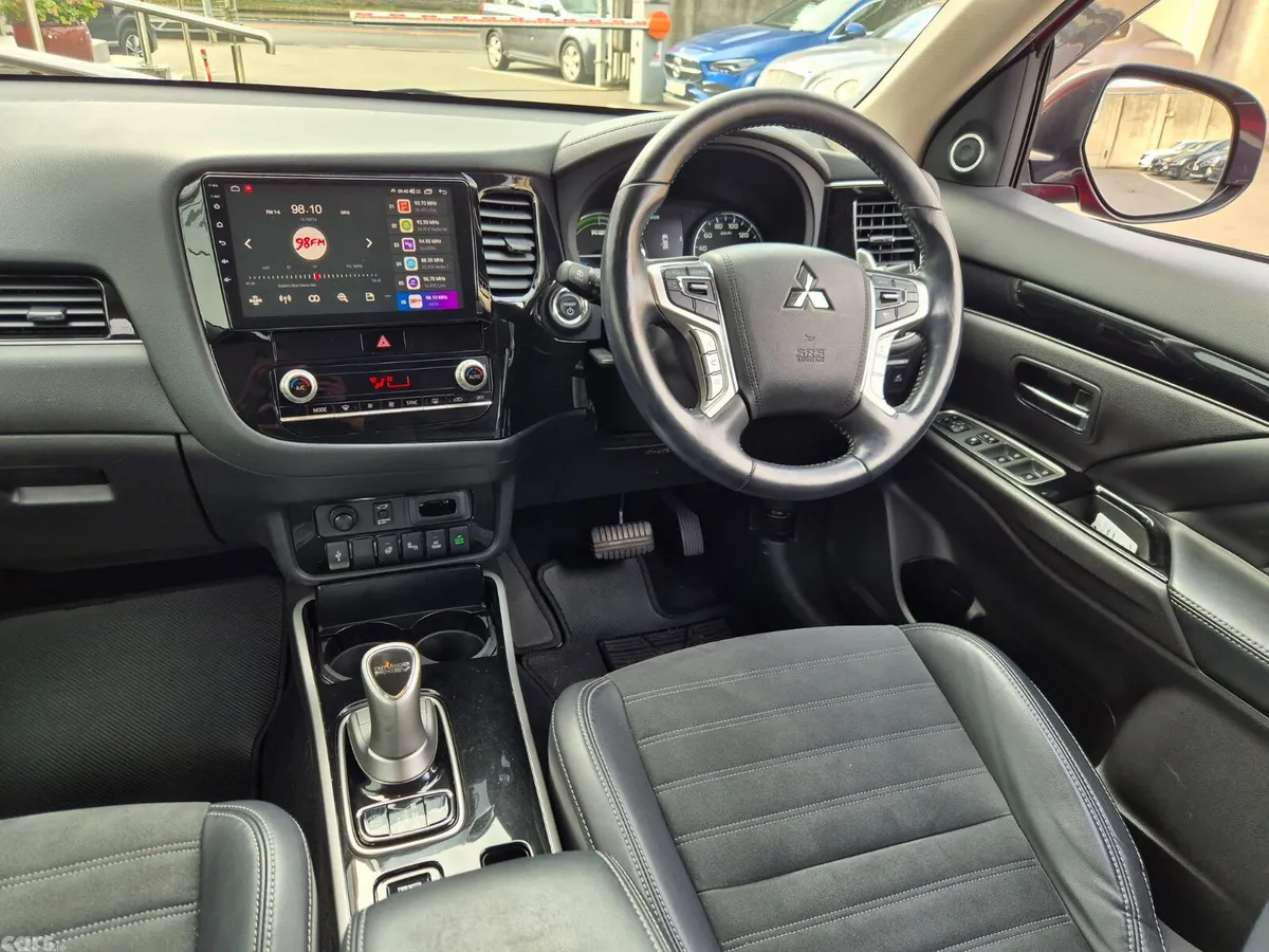 Mitsubishi Outlander SUV, Petrol Plug-in Hybrid, 2021, Red