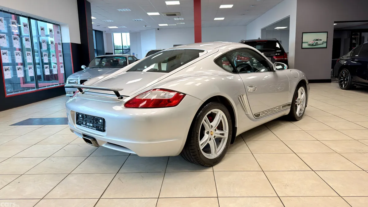Porsche Cayman Coupe, Petrol, 2008, Silver