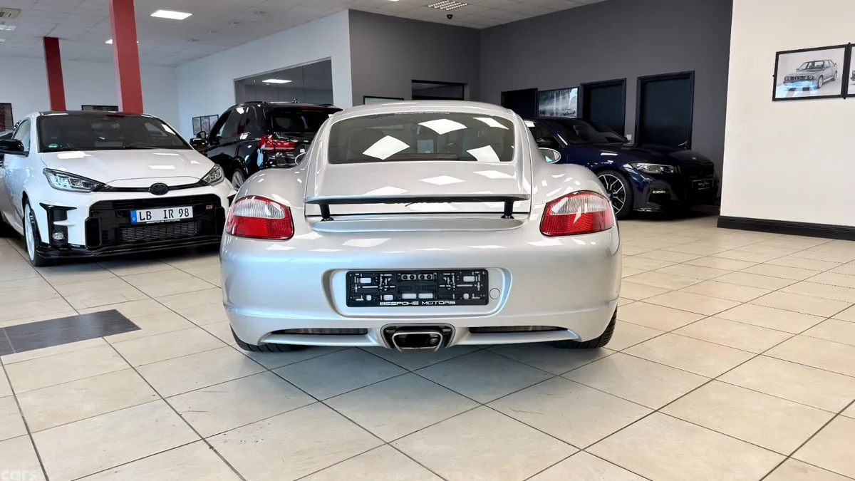 Porsche Cayman Coupe, Petrol, 2008, Silver