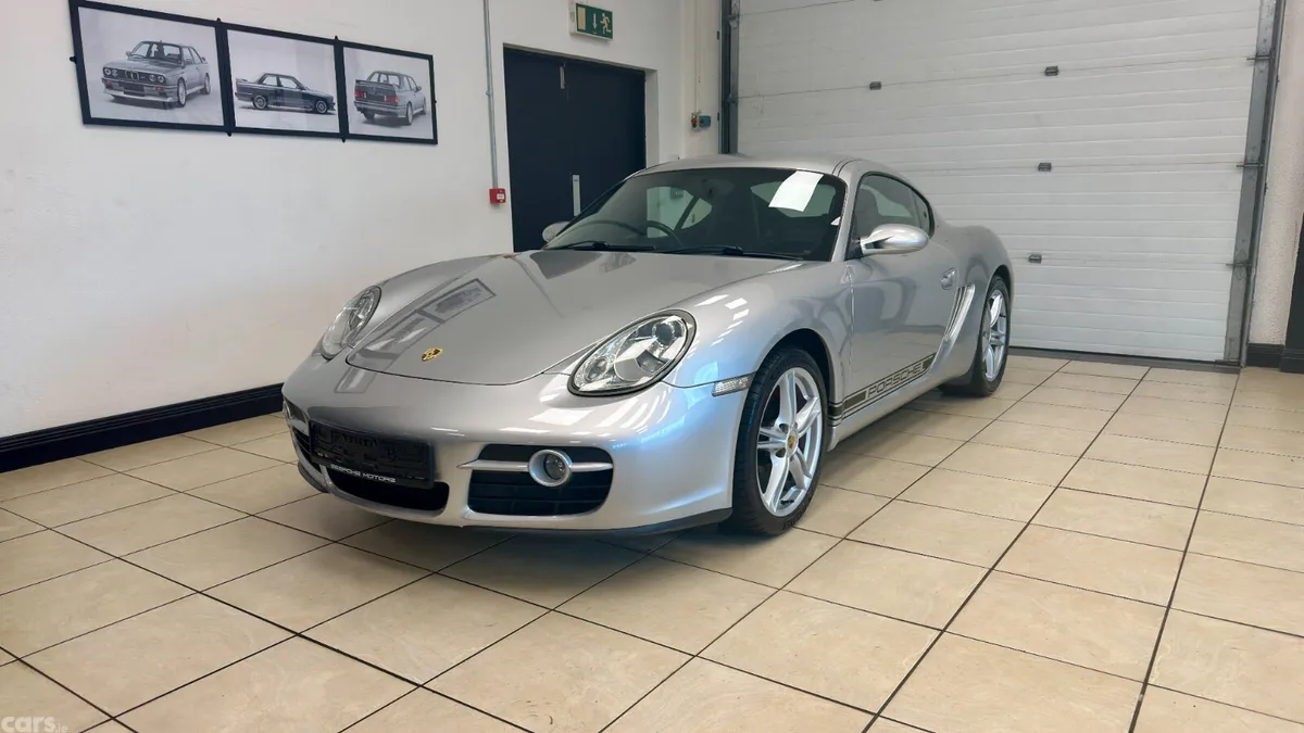 Porsche Cayman Coupe, Petrol, 2008, Silver