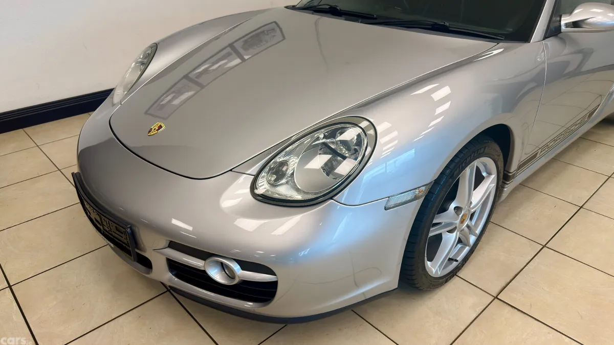 Porsche Cayman Coupe, Petrol, 2008, Silver