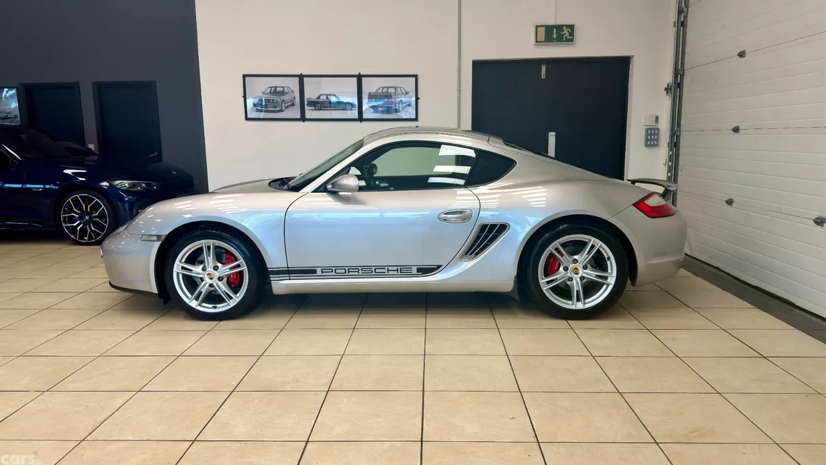 Porsche Cayman Coupe, Petrol, 2008, Silver