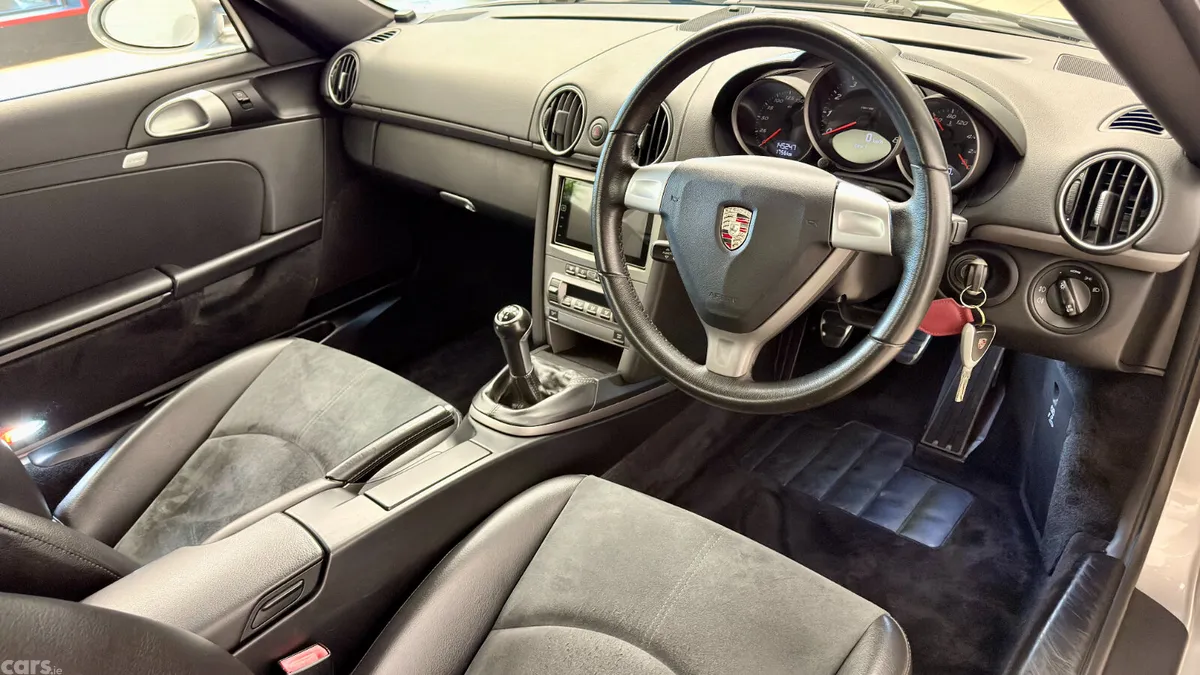 Porsche Cayman Coupe, Petrol, 2008, Silver