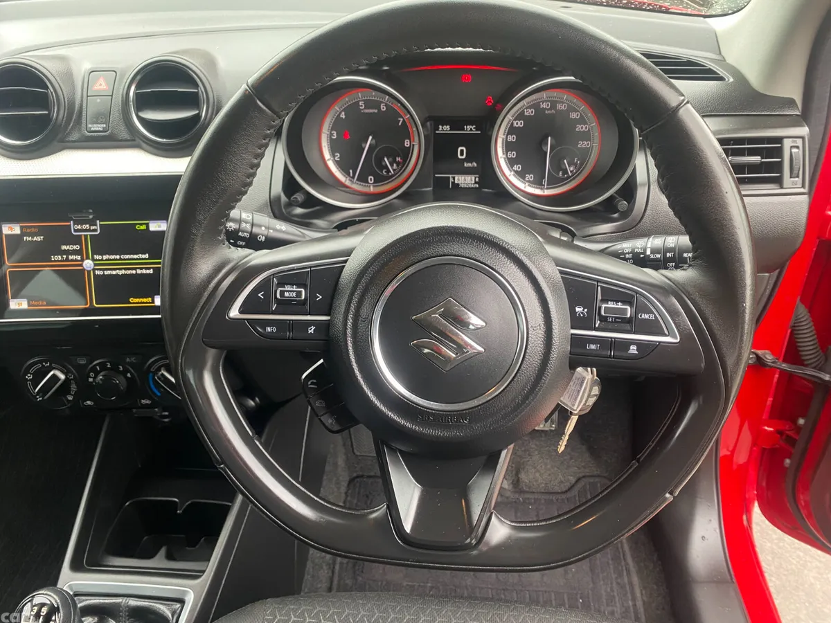 Suzuki Swift Hatchback, Petrol Hybrid, 2023, Red