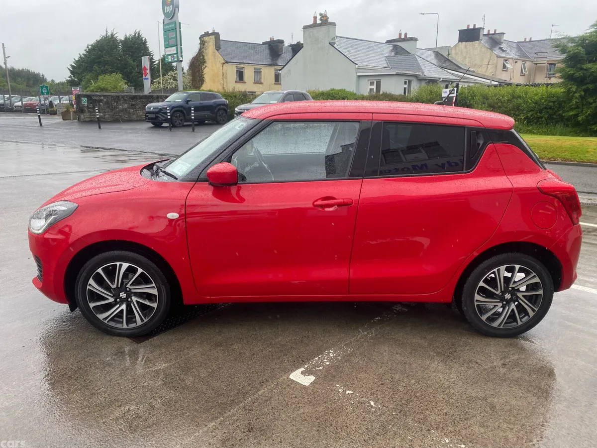 Suzuki Swift Hatchback, Petrol Hybrid, 2023, Red