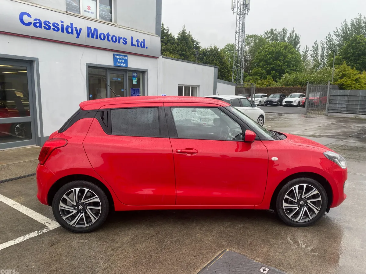 Suzuki Swift Hatchback, Petrol Hybrid, 2023, Red
