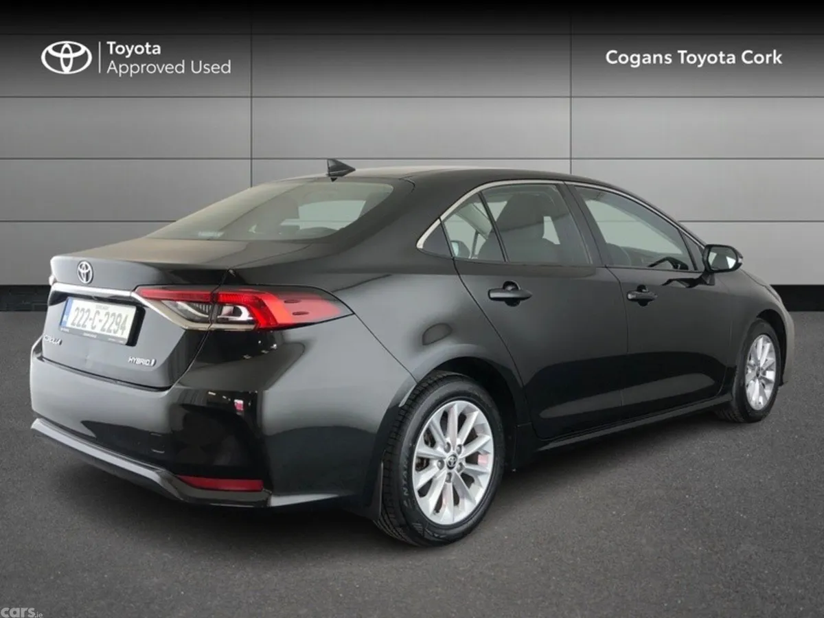 Toyota Corolla Saloon, Petrol Hybrid, 2022, Black