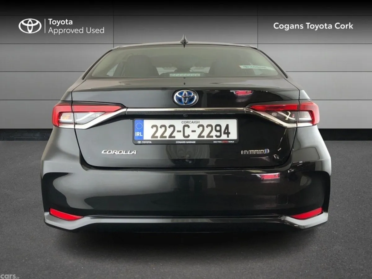Toyota Corolla Saloon, Petrol Hybrid, 2022, Black