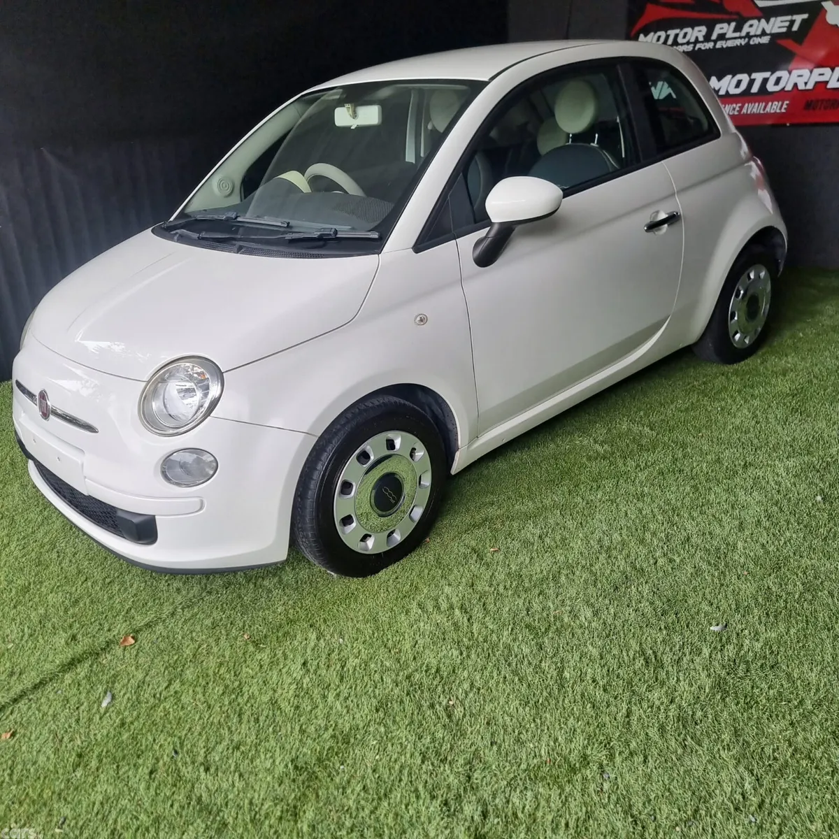 Fiat 500 Hatchback, Petrol, 2016, White