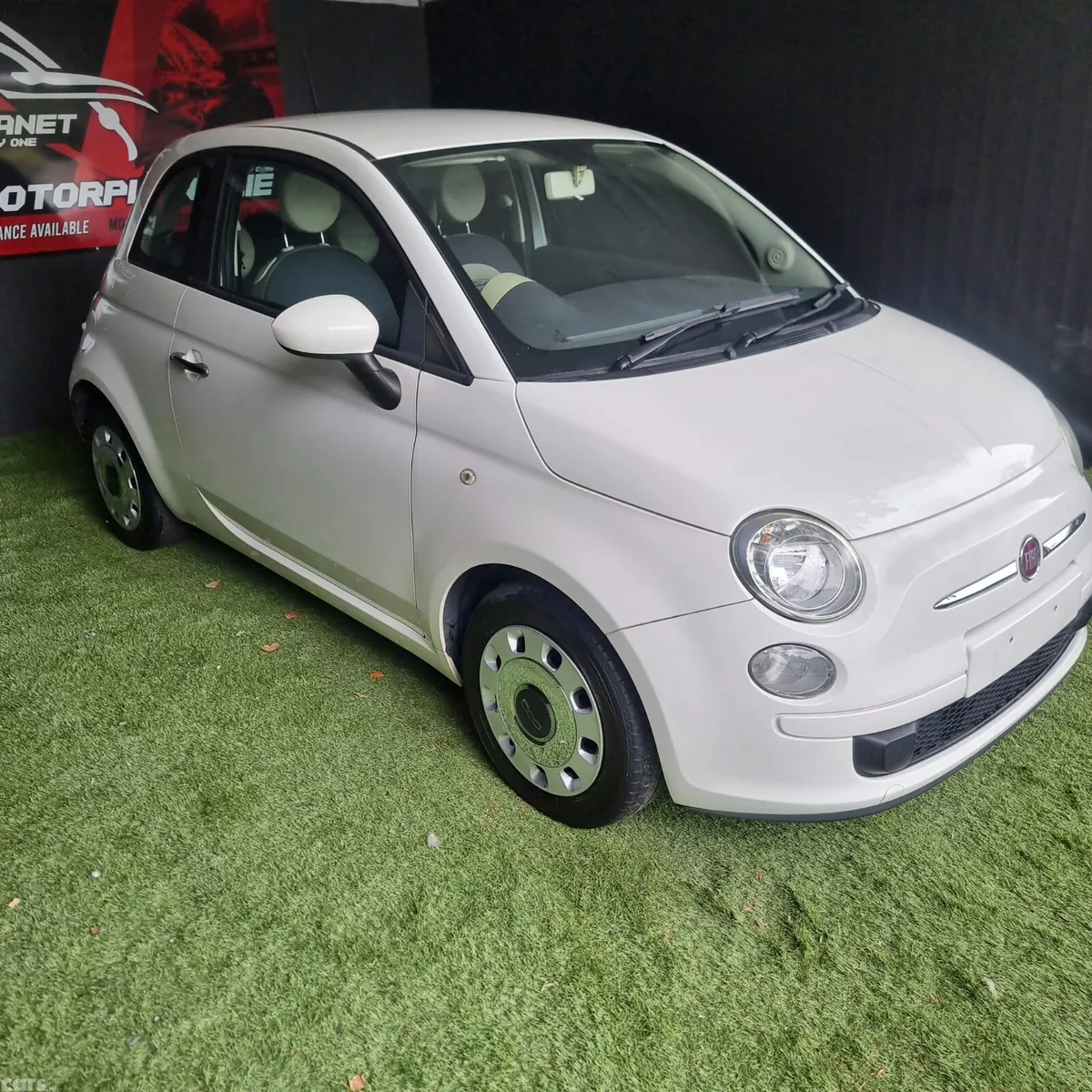 Fiat 500 Hatchback, Petrol, 2016, White
