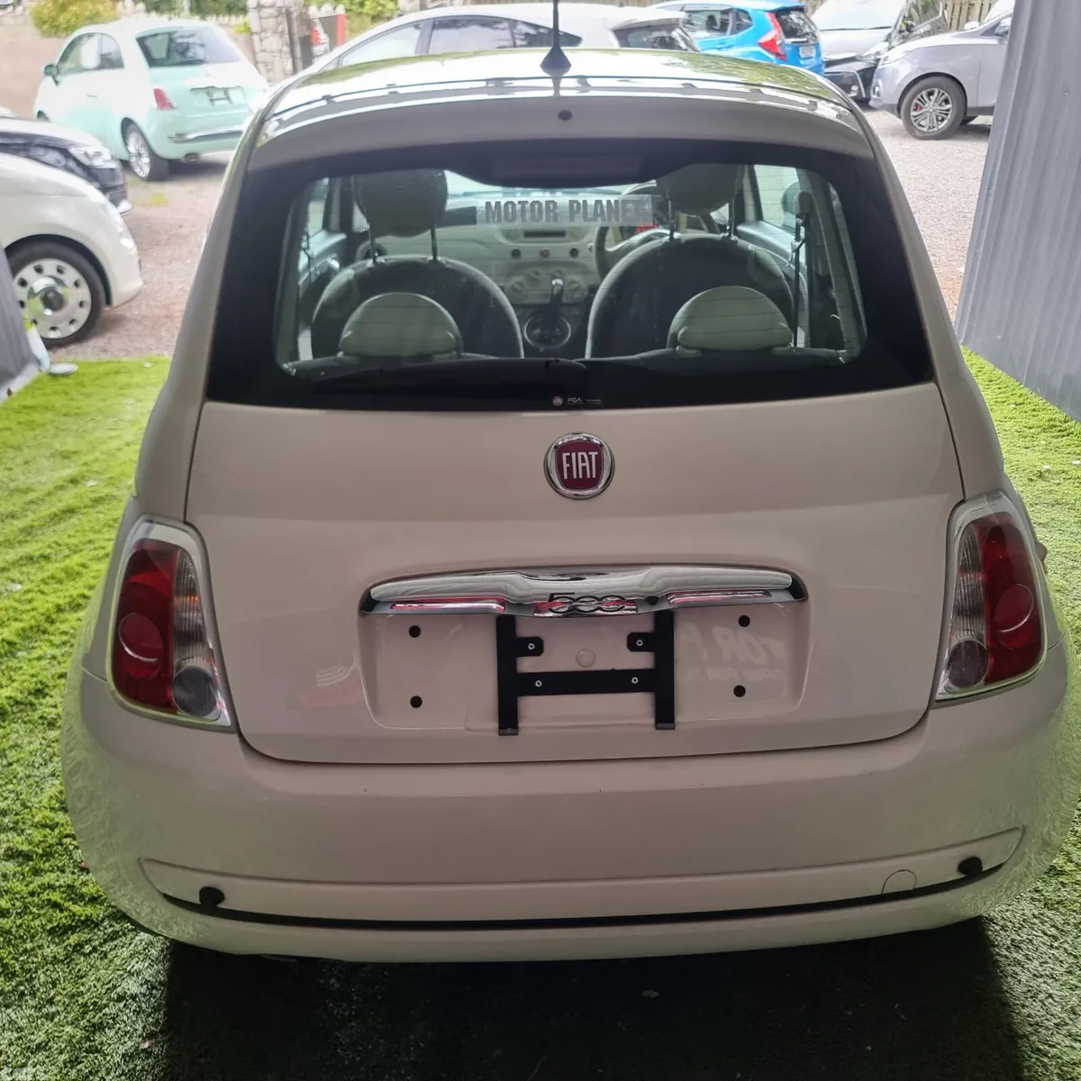 Fiat 500 Hatchback, Petrol, 2016, White