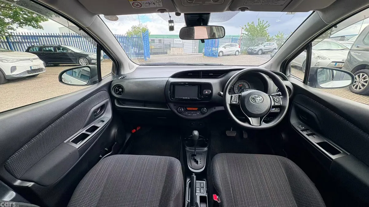 Toyota Vitz Hatchback, Petrol Hybrid, 2017, White