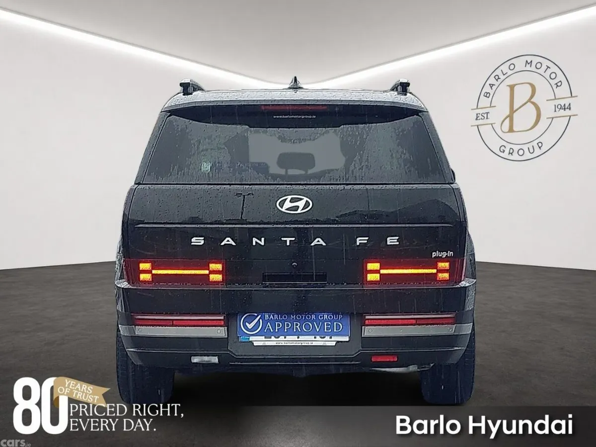 Hyundai Santa Fe SUV, Petrol Plug-in Hybrid, 2026, Black