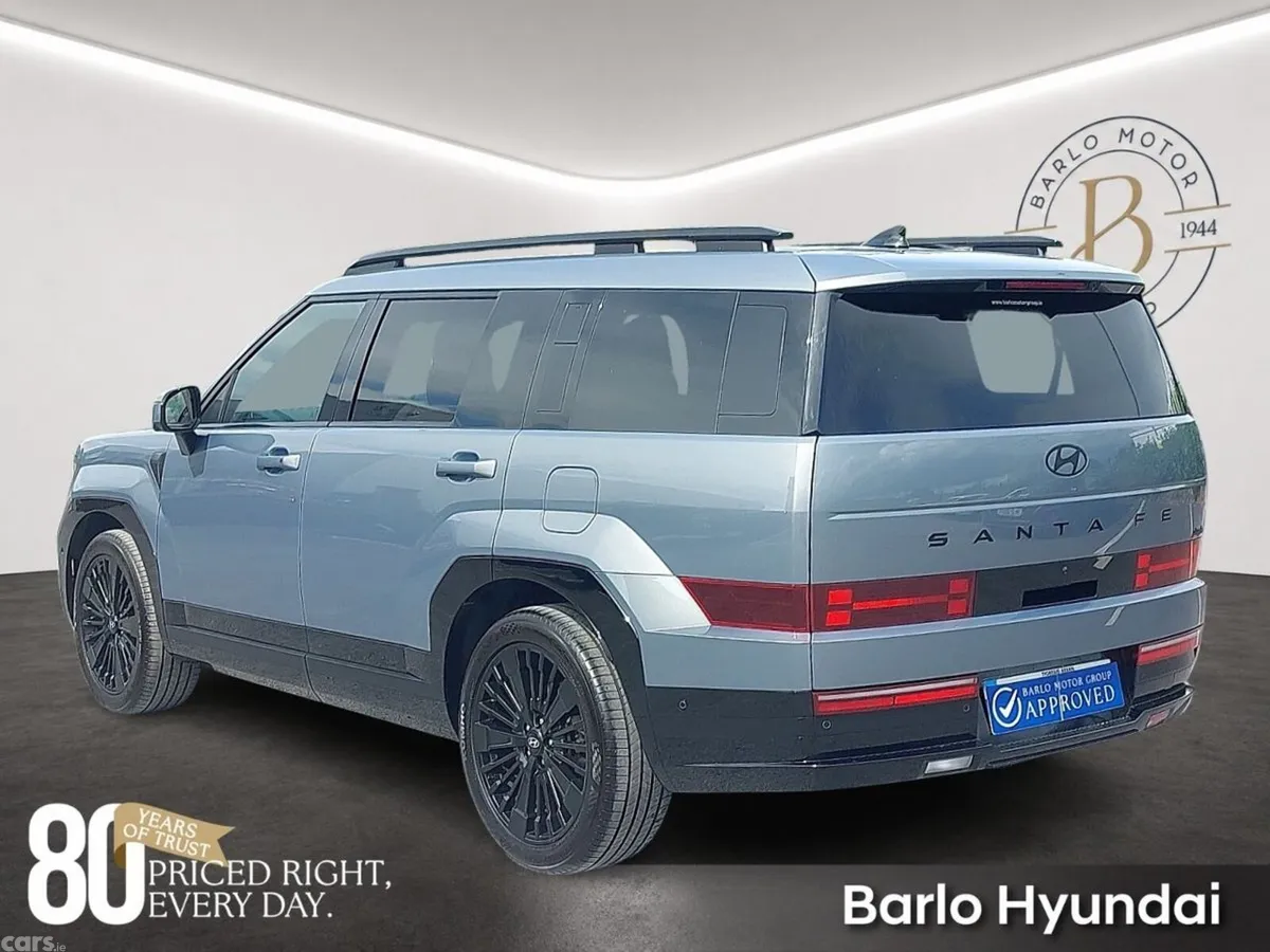 Hyundai Santa Fe SUV, Petrol Plug-in Hybrid, 2025, Blue